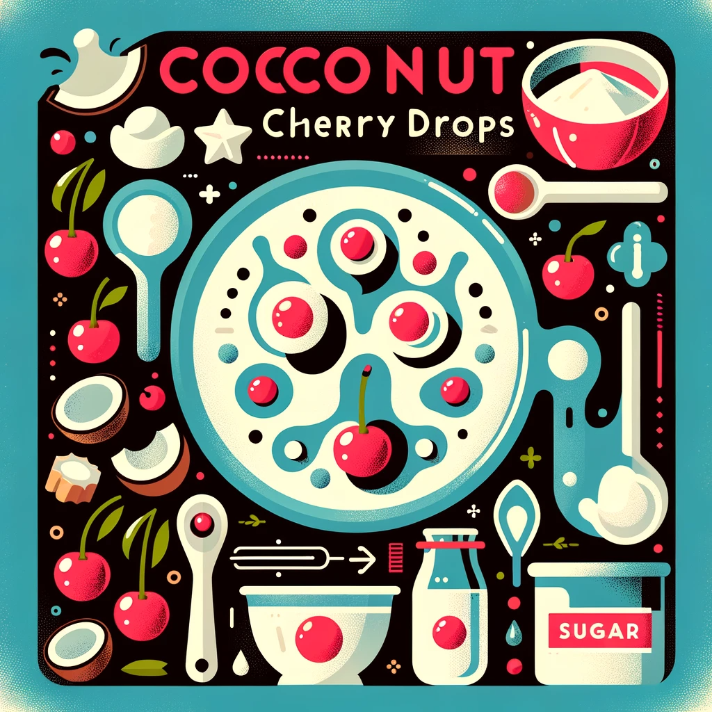 Coconut Cherry Drops Recipe