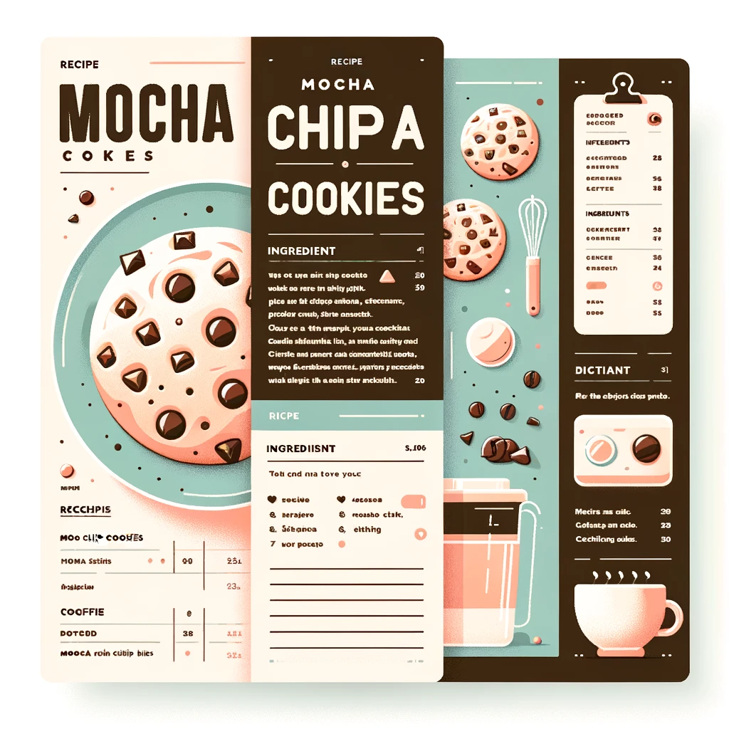 Mocha Chip Cookies Recipe