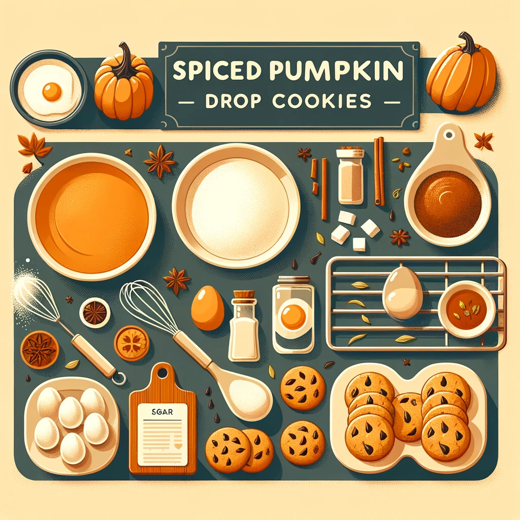 Spiced Pumpkin Drop Cookies Recipe