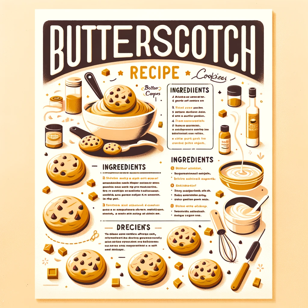 Butterscotch Cookies Recipe