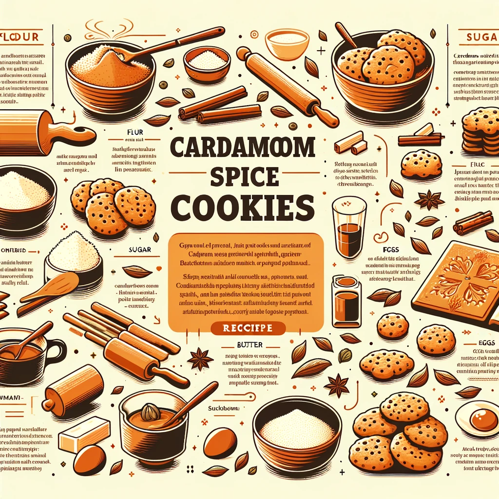 Cardamom Spice Cookies Recipe