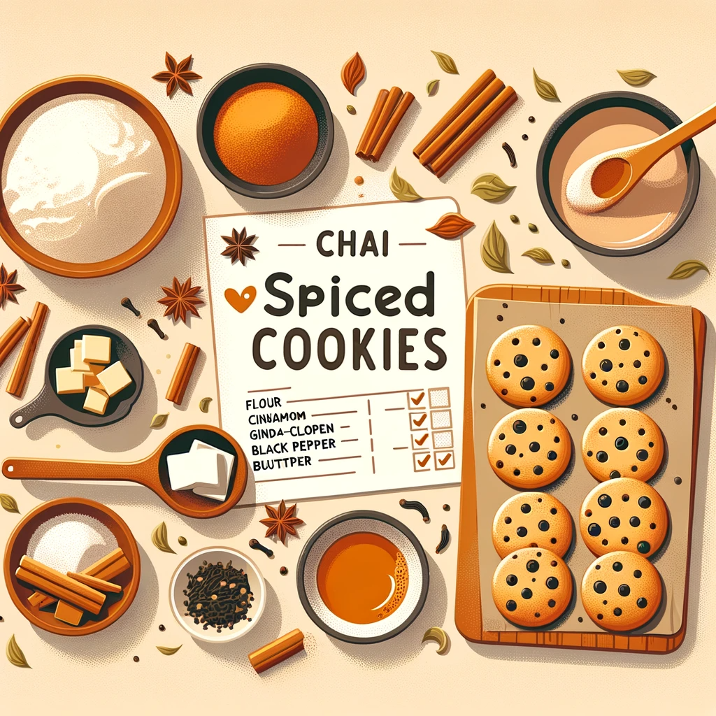 Chai Spiced Cookies Recipe