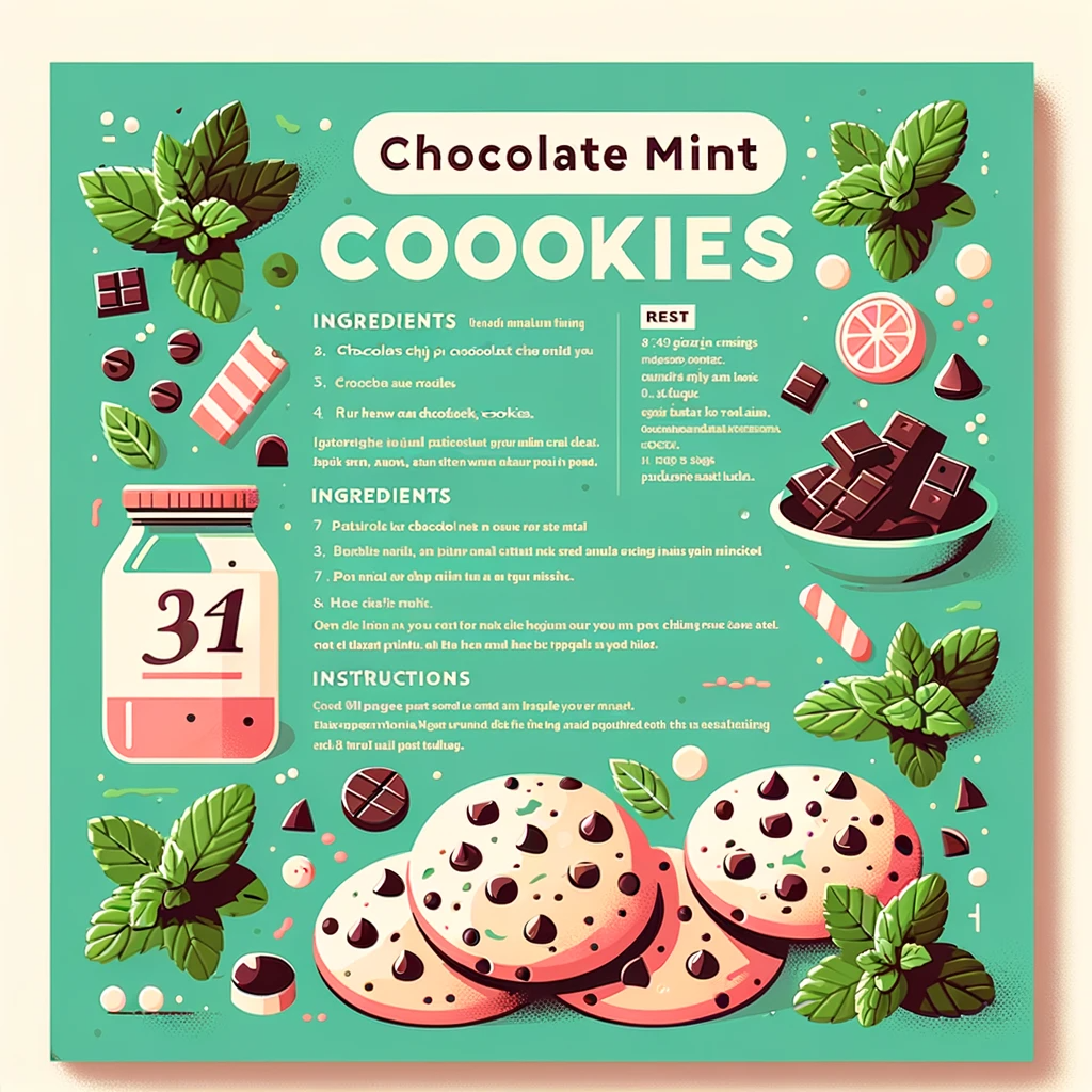 Chocolate Mint Cookies Recipe