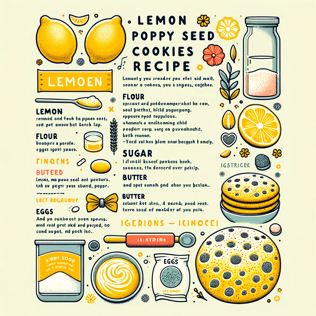 Lemon Poppy Seed Cookies Recipe