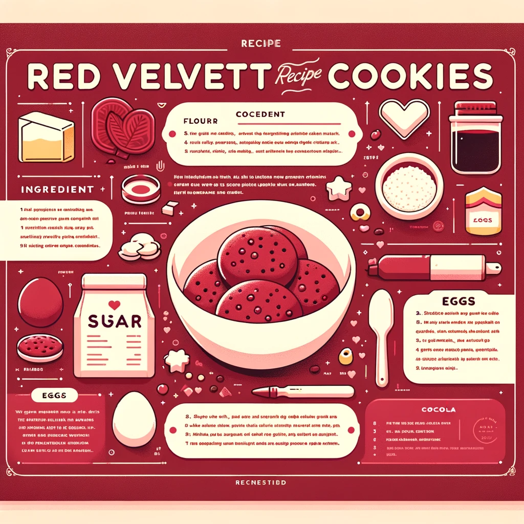 Red Velvet Cookies Recipe