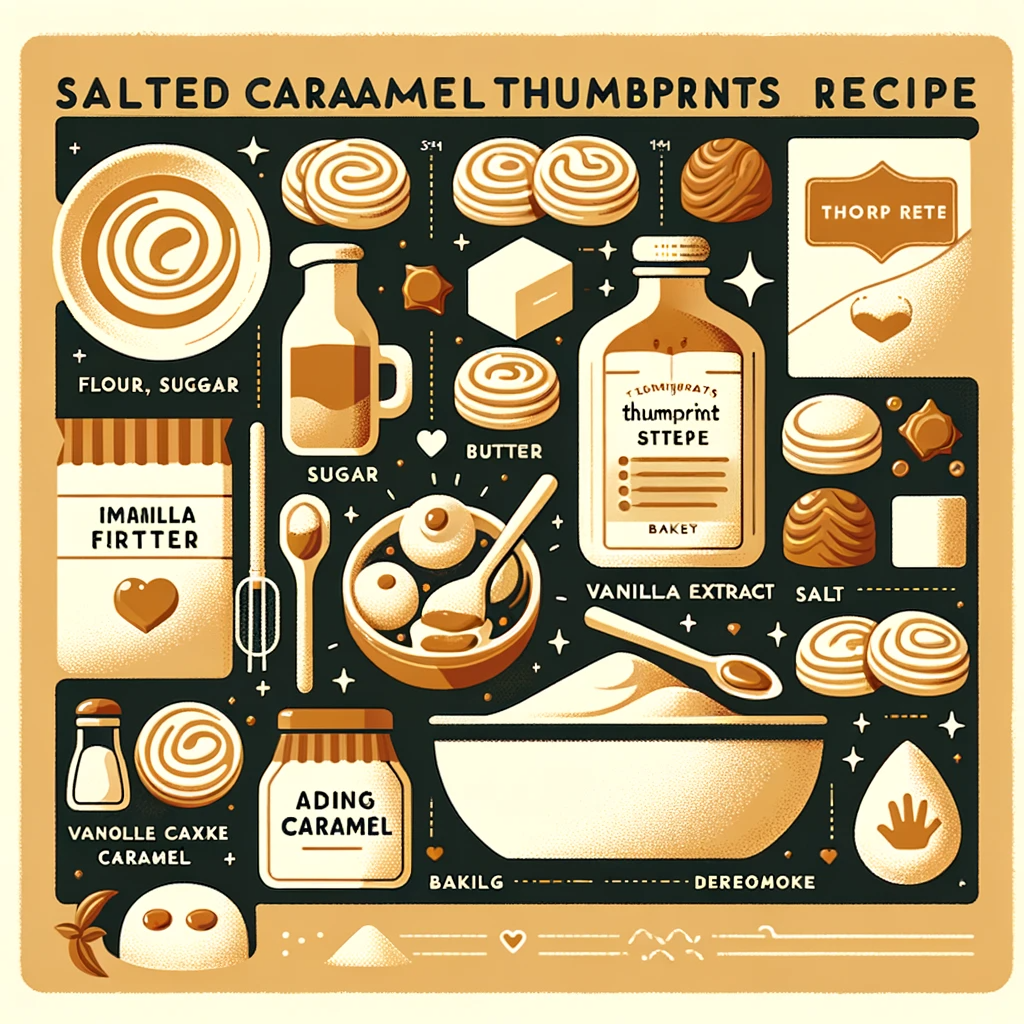 Salted Caramel Thumbprints Recipe