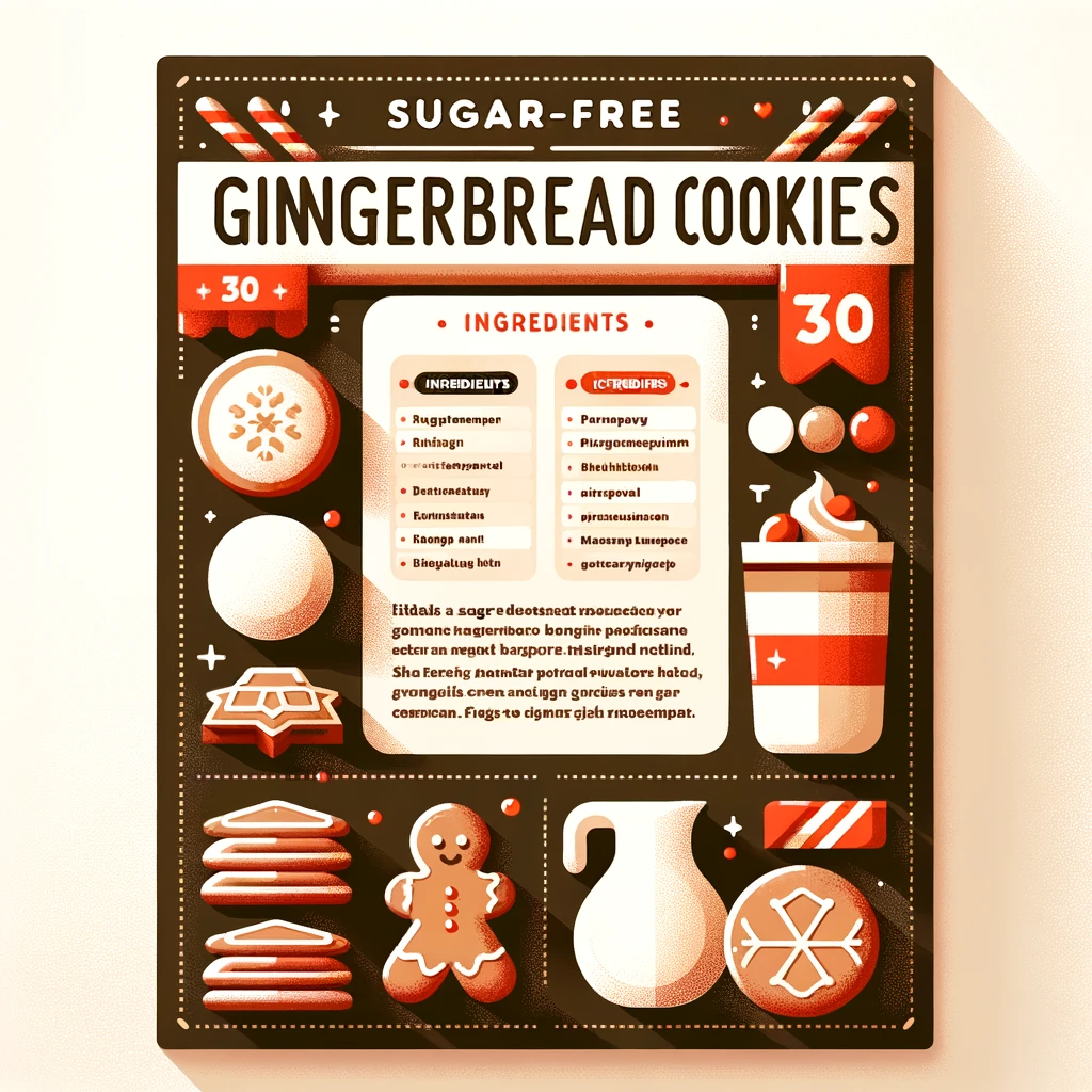 Sugar-Free Gingerbread Cookies Recipe