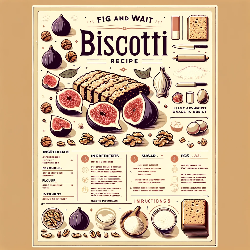 Fig and Walnut Biscotti Recipe