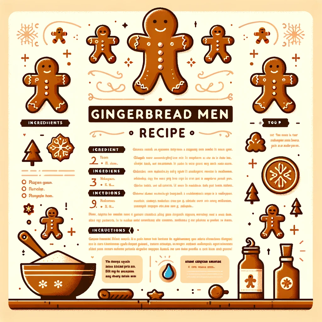 Gingerbread Men Recipe