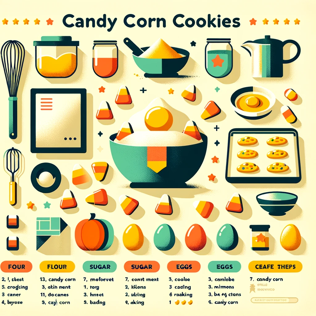 Candy Corn Cookies Recipe