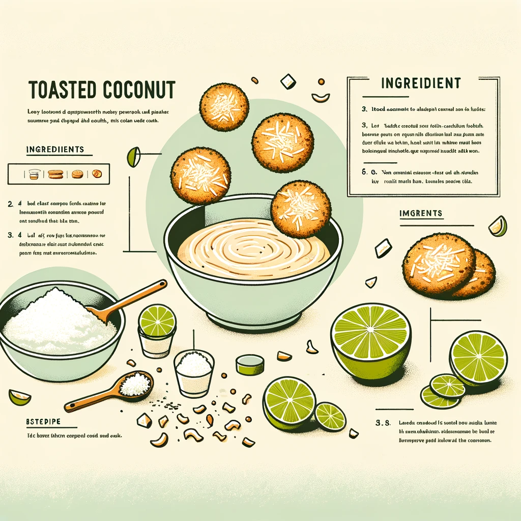 Toasted Coconut Lime Cookies Recipe